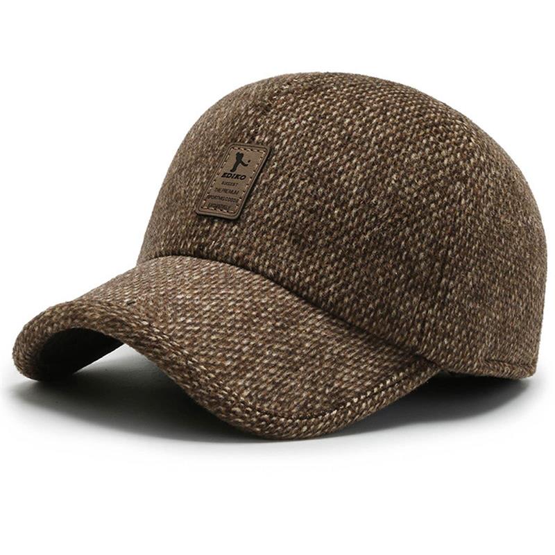 🔥49% off before Christmas 🥳-Men's Winter Baseball Cap - With Ear Muffs, Thickened Warm Hat