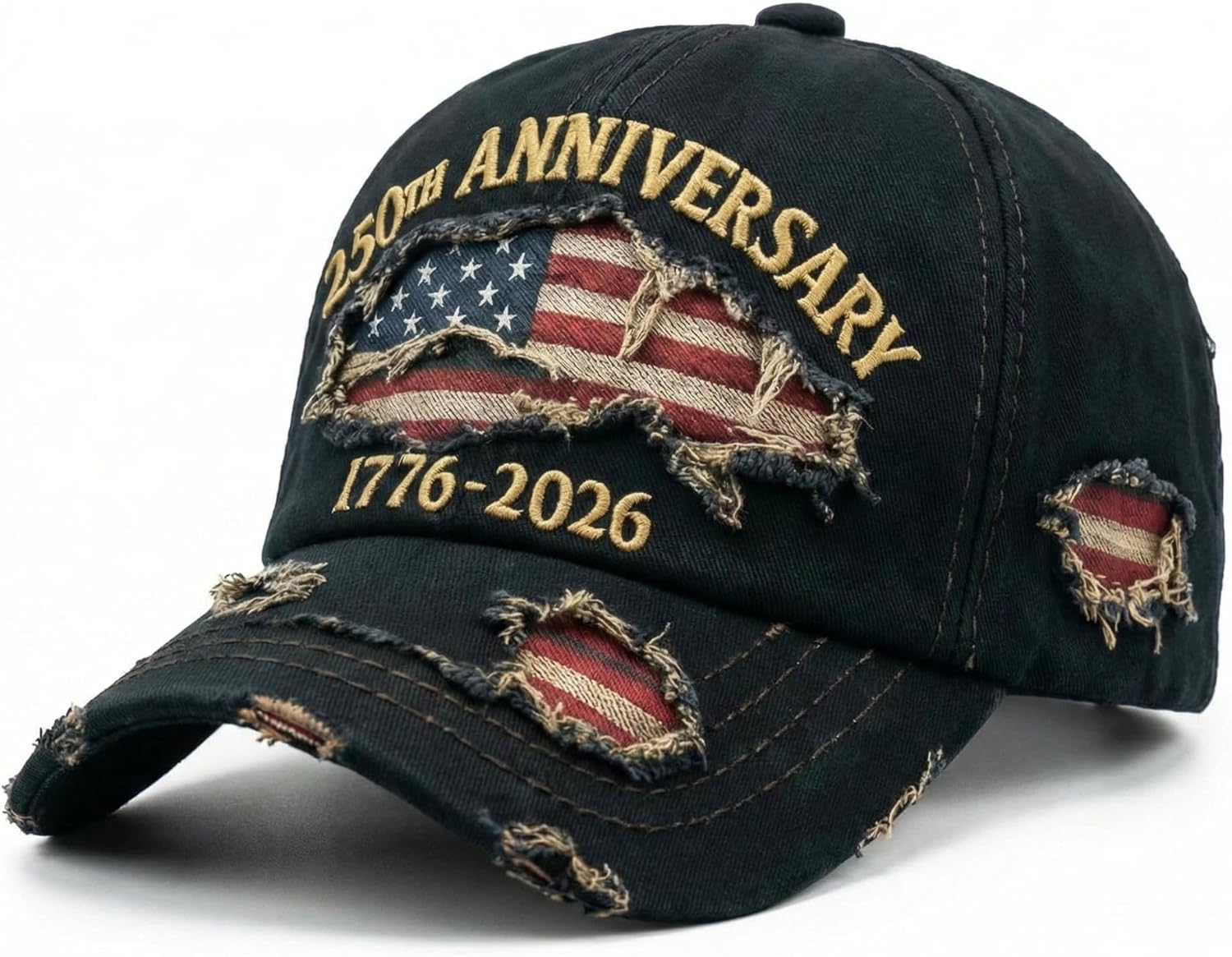 USA 250th Anniversary Eagle Hat – Patriotic Baseball Cap