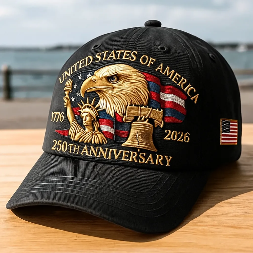 Eagle & Liberty – United States 250th Anniversary Hat