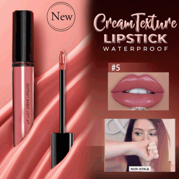 🔥48% OFF🔥Cream Texture Lipstick Waterproof