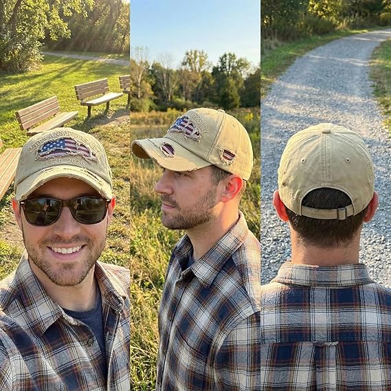 USA 250th Anniversary Eagle Hat – Patriotic Baseball Cap