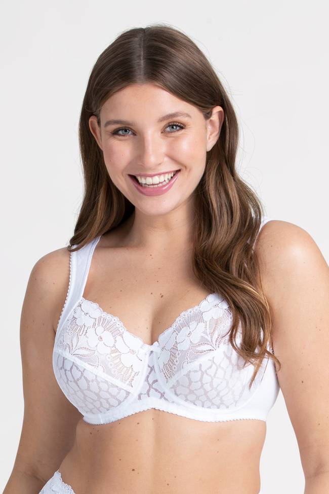 Jacquard & Lace bra