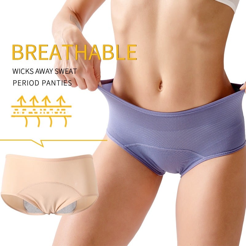 🏆#Eco-Friendly 🌿Last Day Buy 5 Get 5 Free🔥High-waisted Leak-proof Protective Panties