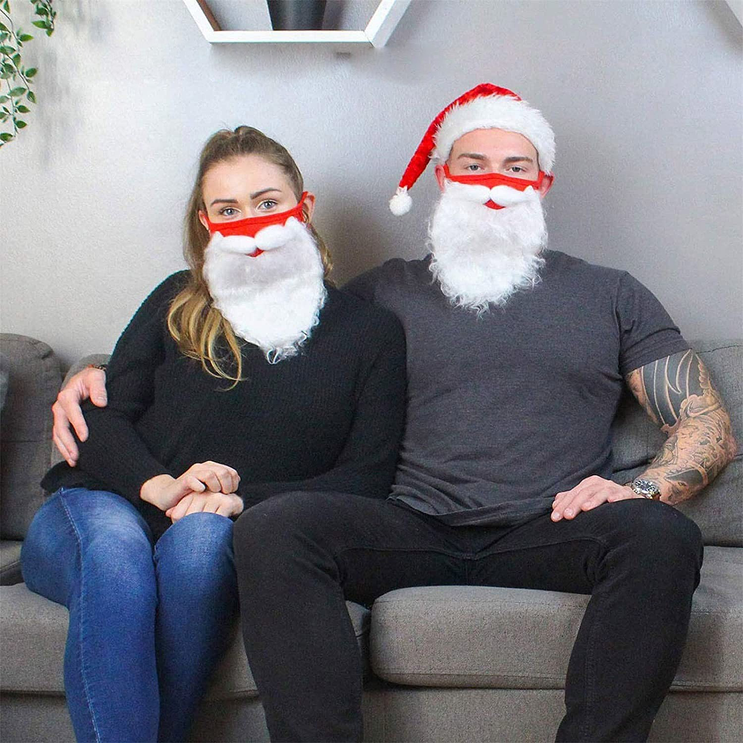 Santa Beard Face Mask