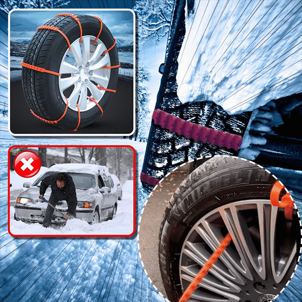 💥CHRISTMAS SALE - 49% OFF💥 Reusable Anti Snow Chains of Car OF - BUY 8 GET 8 FREE