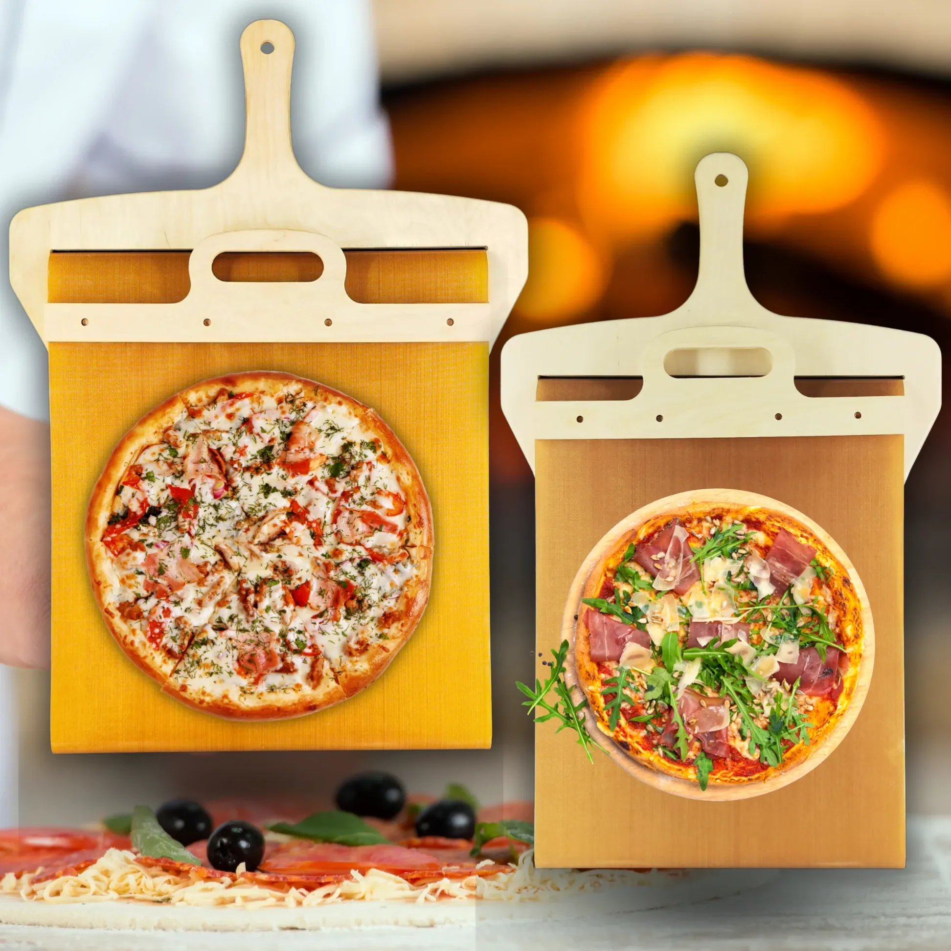 🔥Black Friday Sales 30OFF Sliding Pizza Peel