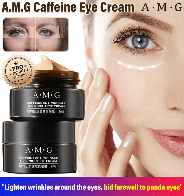  🔥BUY 1 GET 1 FREE🔥A. M. G Caffeine Anti-Wrinkle Stay-Up Late Eye Cream