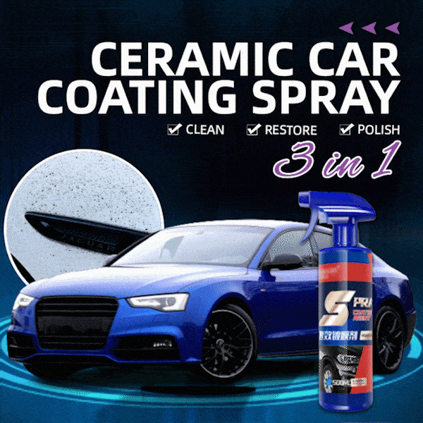 🔥Last Day Promotion 60% OFF - 3 in 1 Ceramic Car Coating Spray