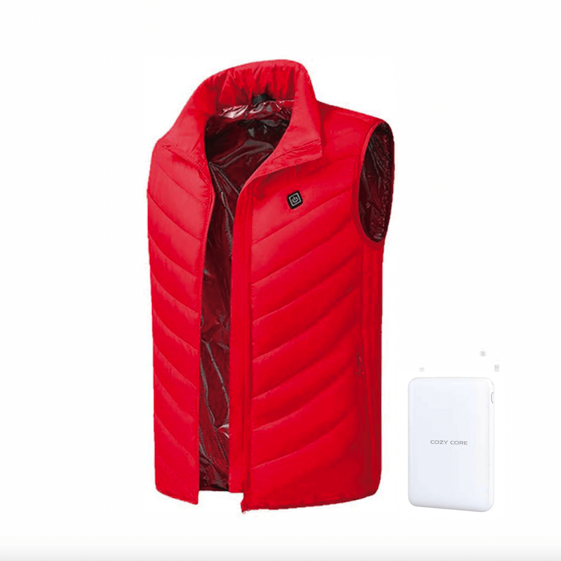 🔥Halloween Sale 50% OFF—Heated Vest With Rechargeable Battery Pack
