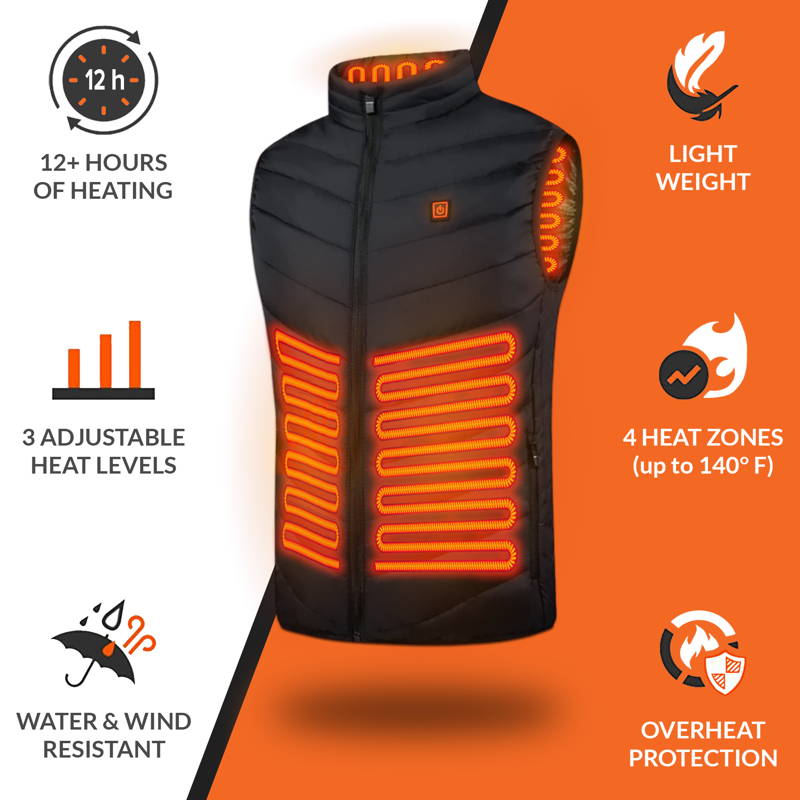 Heated Vest For Men and Women