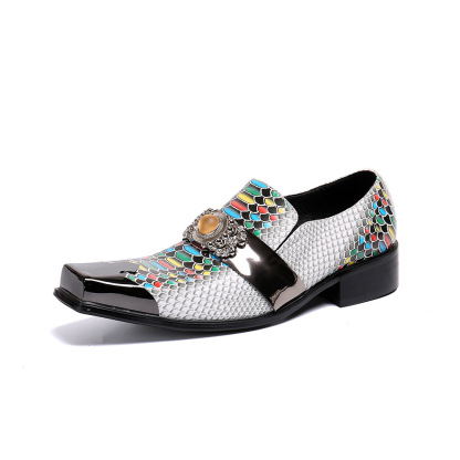 [Copy]Classic Houndstooth Chelsea Boots