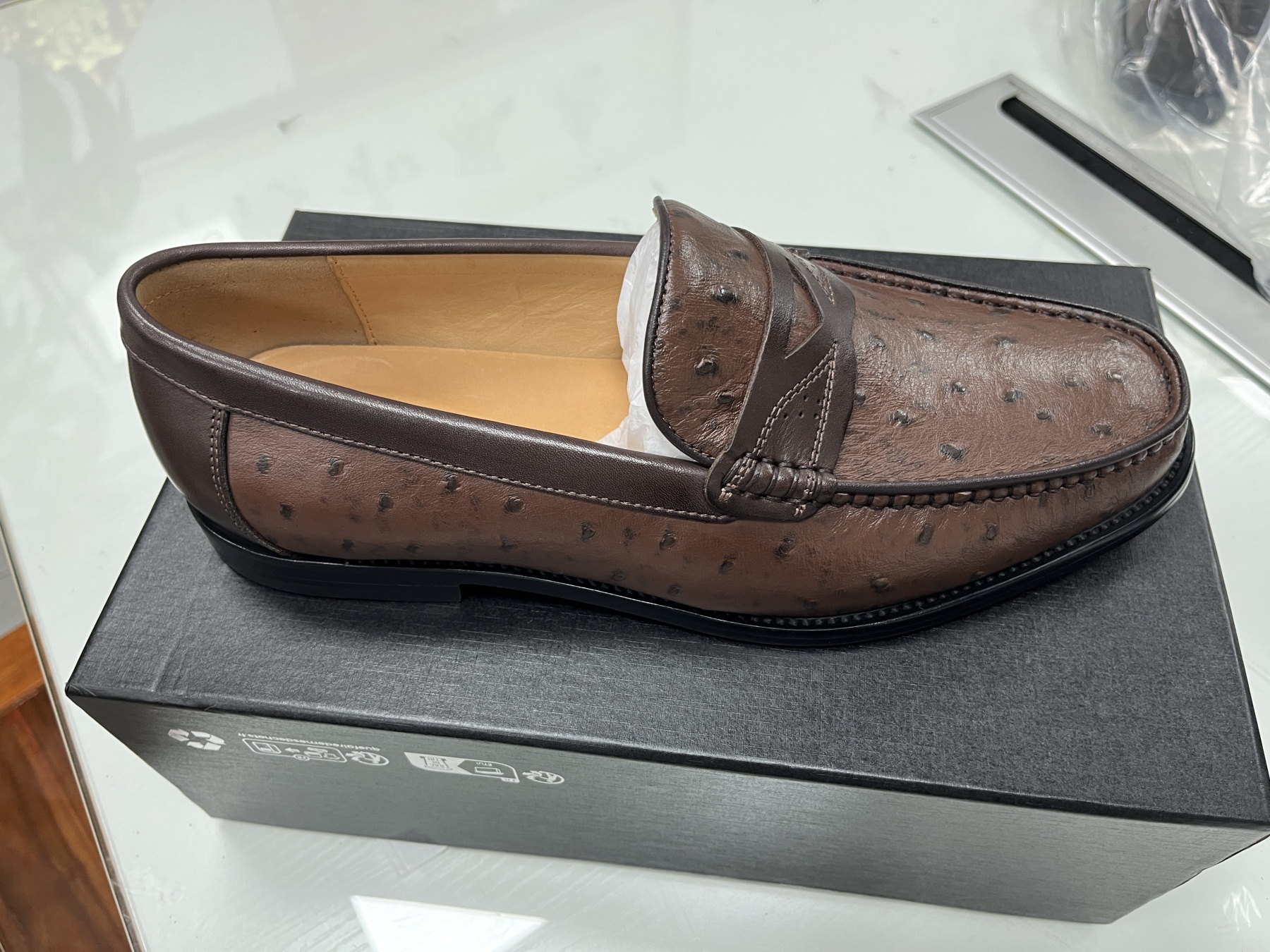 [Copy]GUYSTEP™Men's full-grain leather oxford shoes