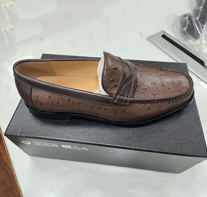 GUYSTEP™2025 New elegant design retro fashion men's first layer cowhide lace-up leather shoes