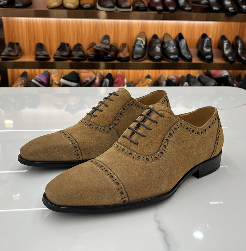 [Copy]2026 New Classic Design Men's Blue Leather Shoes