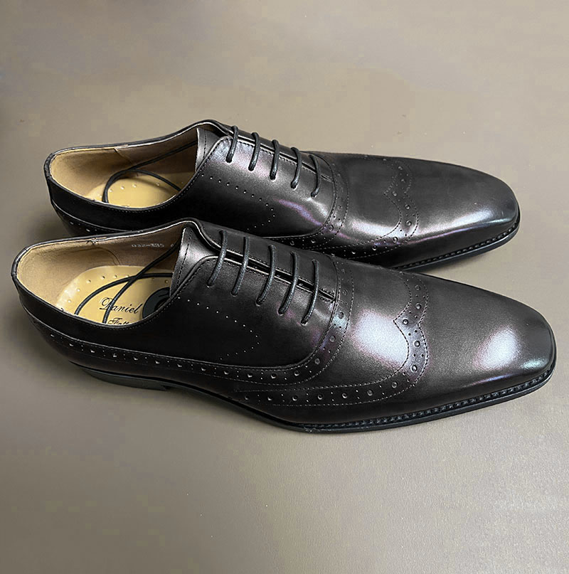 Classic Fashion Men's Top-Grain Leather Oxford Shoes