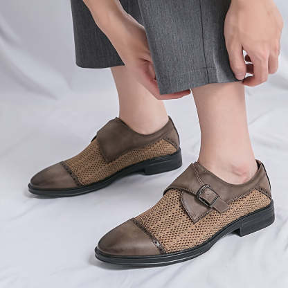 LEONARDO RICCI LEATHER DRESS SHOES
