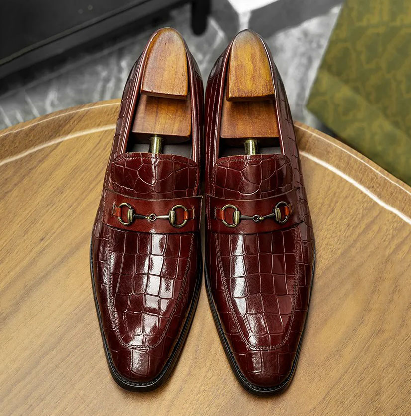 Men's new business formal leather shoes