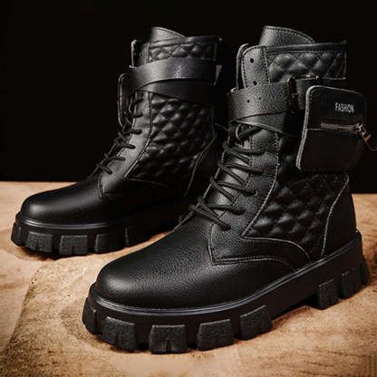 Classic Pocket Motorcycle Boots