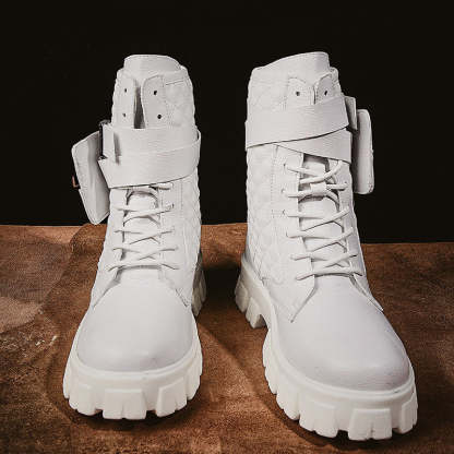 Classic Pocket Motorcycle Boots