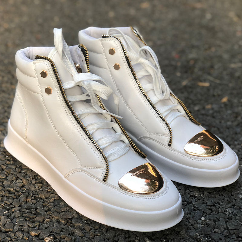 Men's high top trendy cool casual shoes