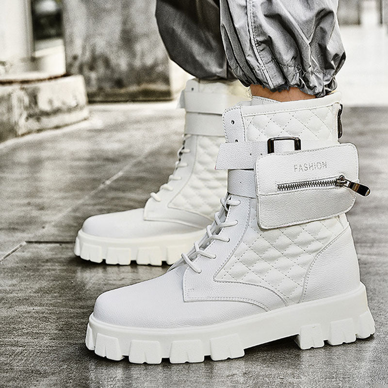 Classic Pocket Motorcycle Boots