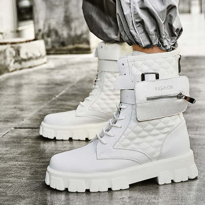 Classic Pocket Motorcycle Boots