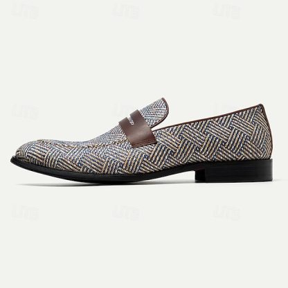 [Copy]GUYSTEP™Men's Hand Woven Penny Loafers