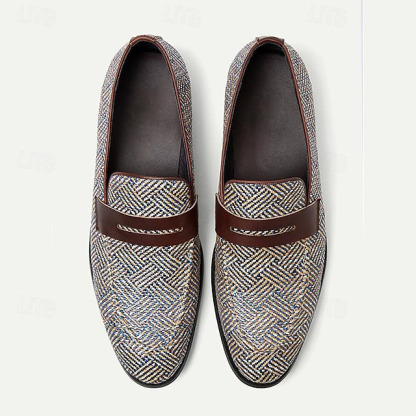 [Copy]GUYSTEP™Men's Hand Woven Penny Loafers