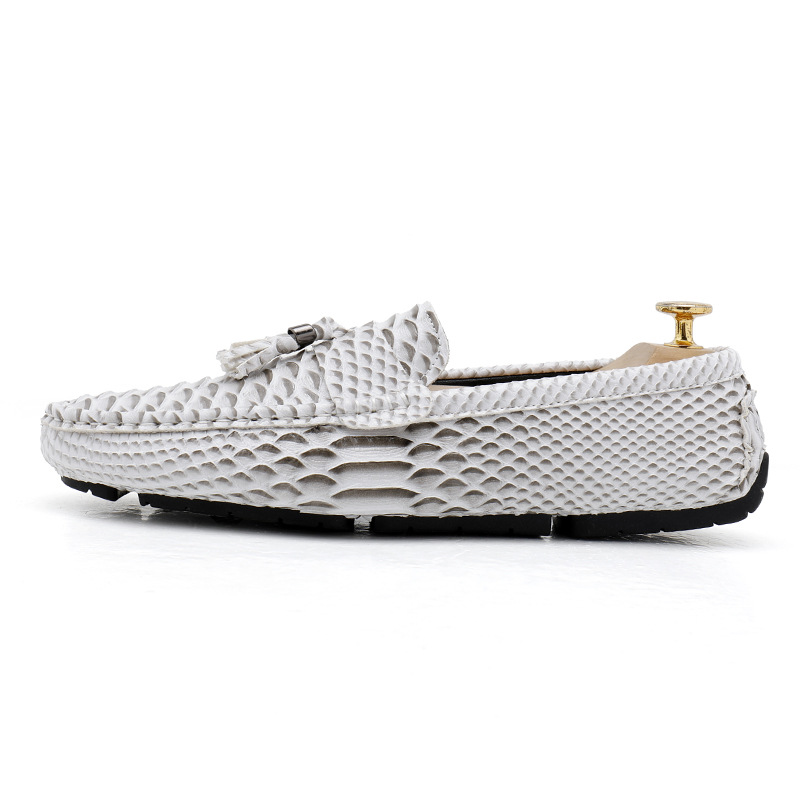 [Copy]Large size slip-on casual leather shoes