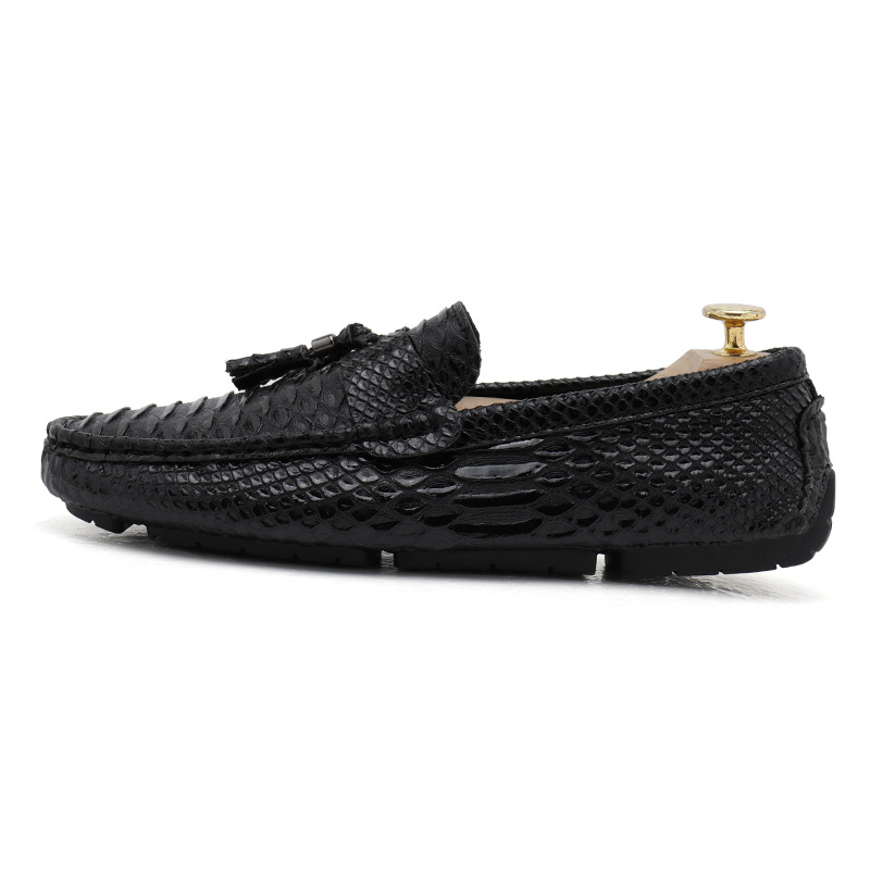 [Copy]Large size slip-on casual leather shoes