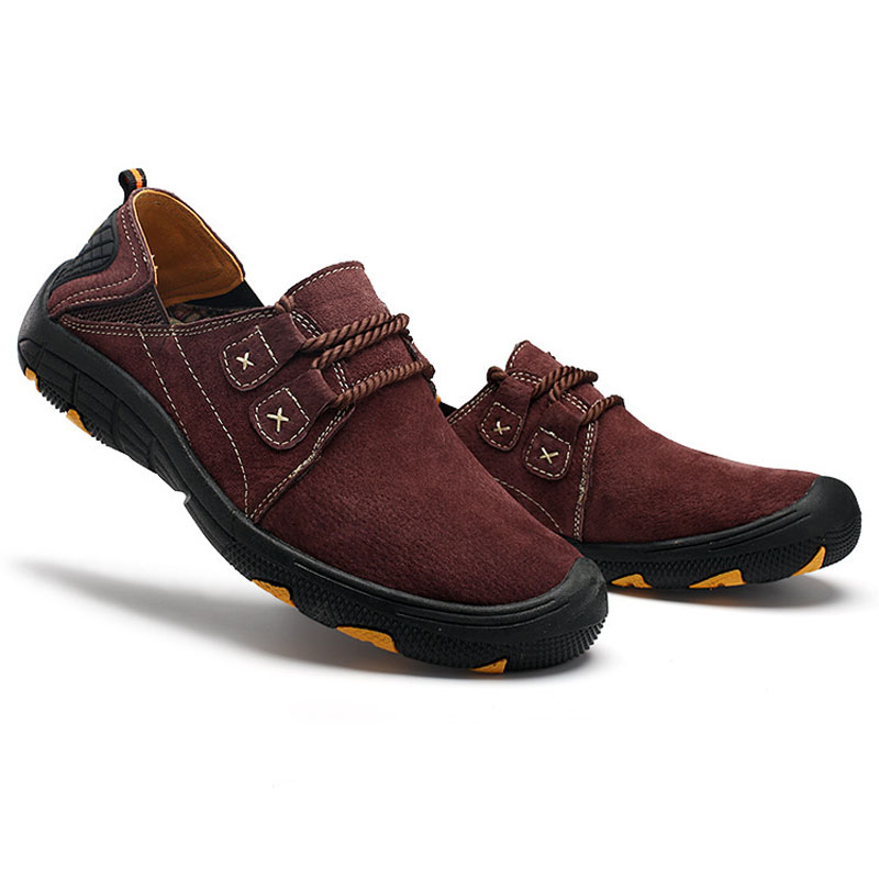 Men's Casual Outdoor Athletic Shoes - Non-slip and Wear-resistant Hiking Shoes