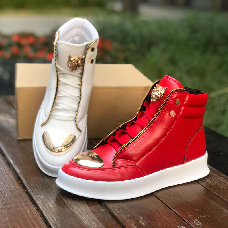 Men's high top trendy cool casual shoes