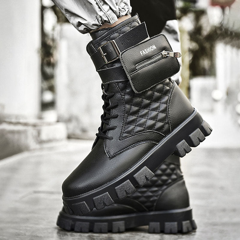 Classic Pocket Motorcycle Boots