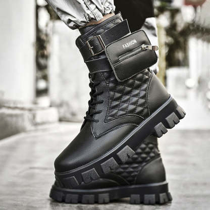 Classic Pocket Motorcycle Boots