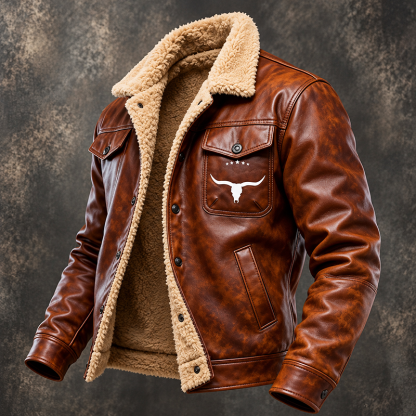 [Copy]Vintage-style jacket for middle-aged men