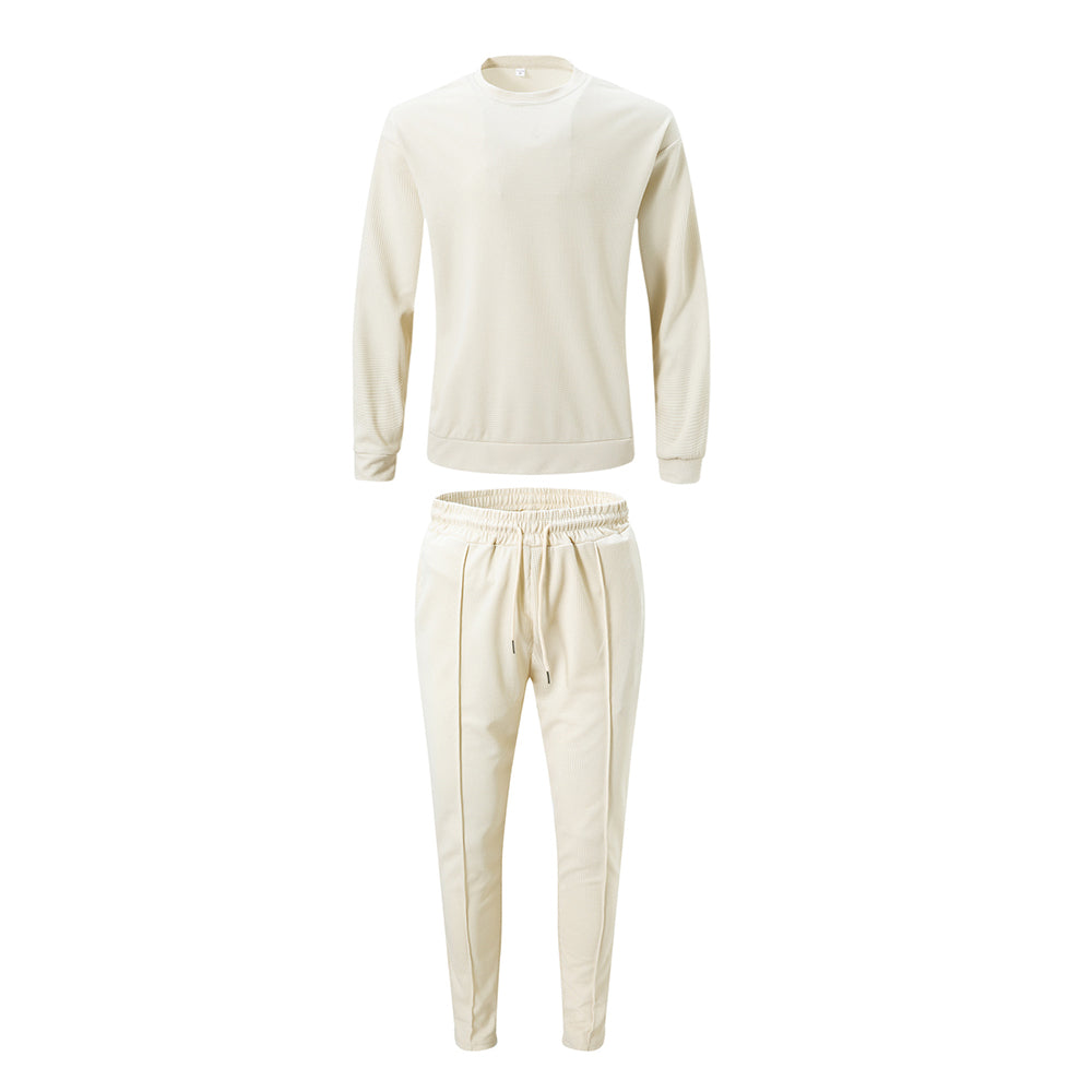 GUYSTEP™- Waffle Casual Tee Set