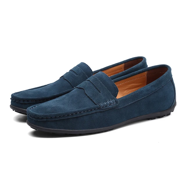 Suede casual formal men's moccasins