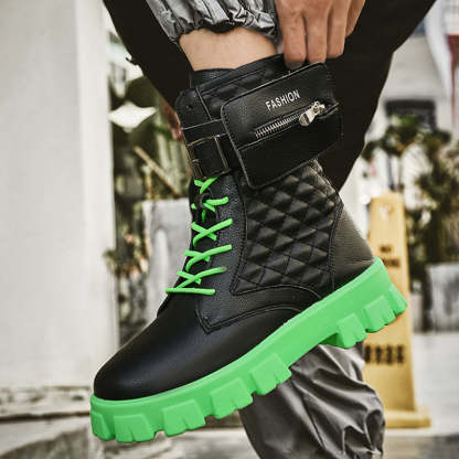 Classic Pocket Motorcycle Boots