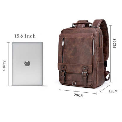 GUYSTEP™- Voyager Leather Backpack-Bag
