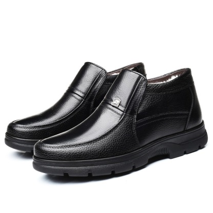 [Copy]Men's autumn and winter thick high-top shoes plus velvet warm thick-soled casual cotton shoes