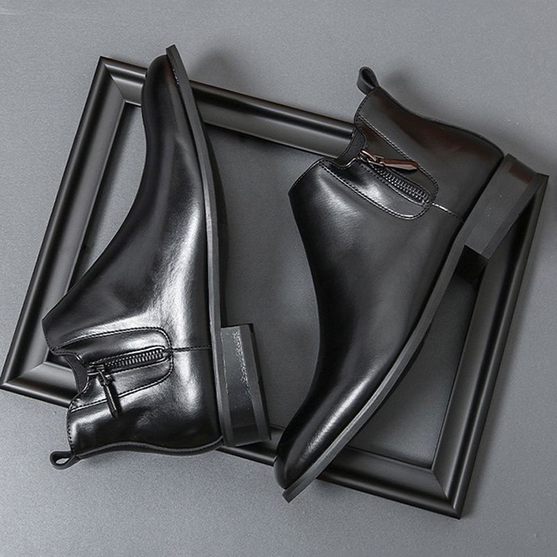 Men's Stylish British-Style Vintage Chelsea Ankle Boots