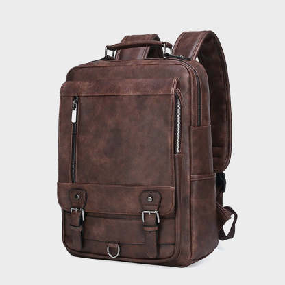 GUYSTEP™- Voyager Leather Backpack-Bag