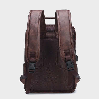 GUYSTEP™- Voyager Leather Backpack-Bag