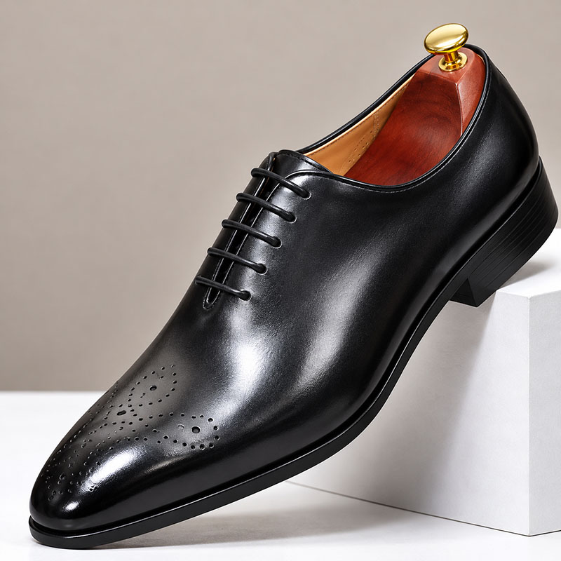 GENTLEMAN™large size men are genuine leather Oxford shoes