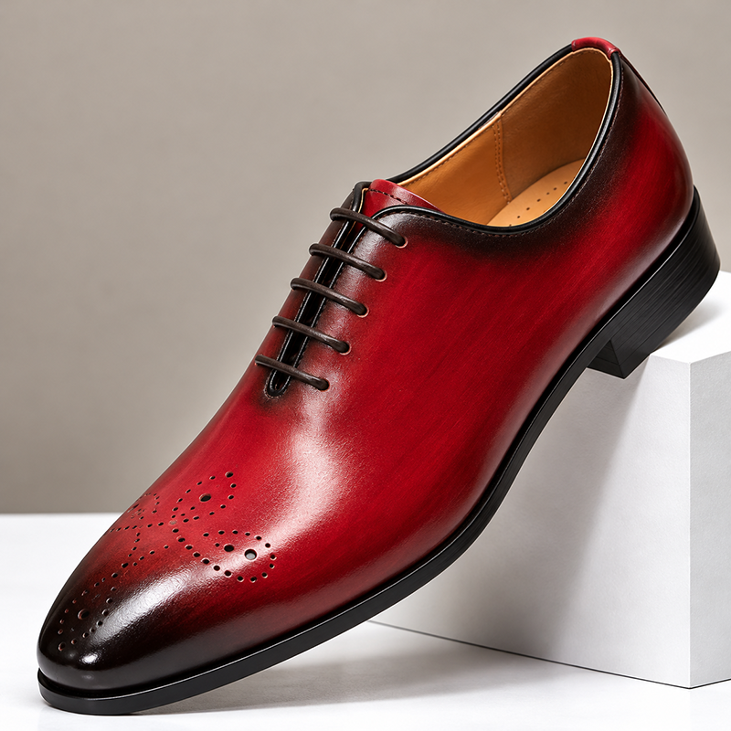 GENTLEMAN™large size men are genuine leather Oxford shoes