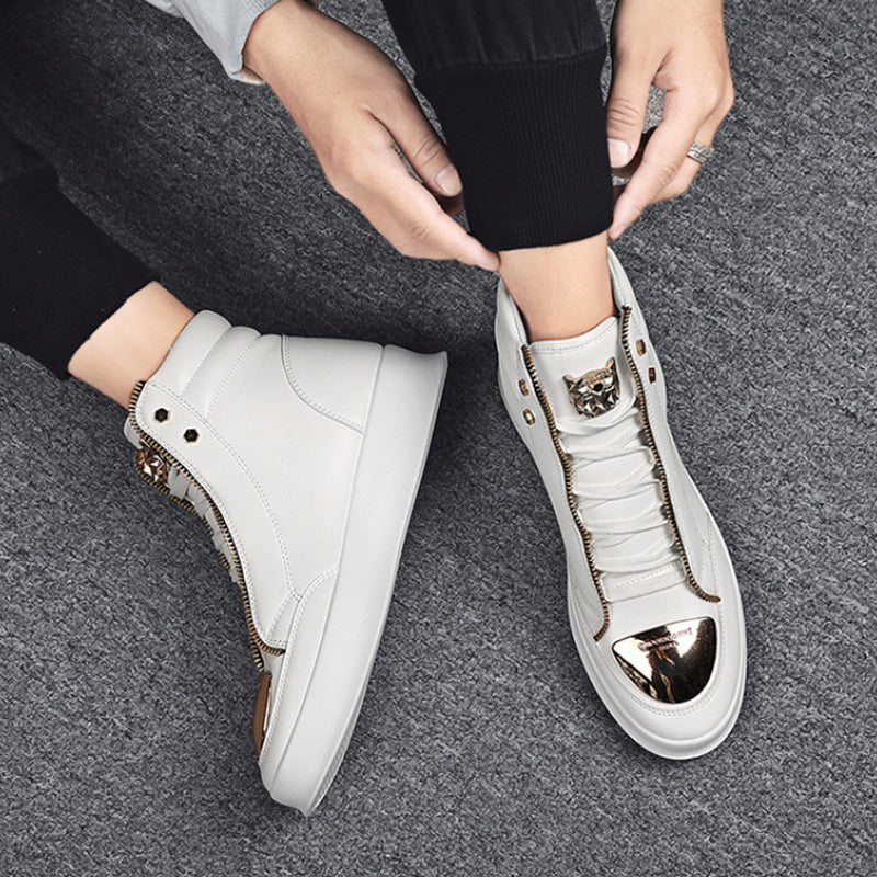 Men's high top trendy cool casual shoes