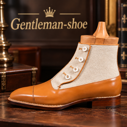 [Copy]Men’s Genuine Leather Double-Buckle Monk Strap Dress Shoes 