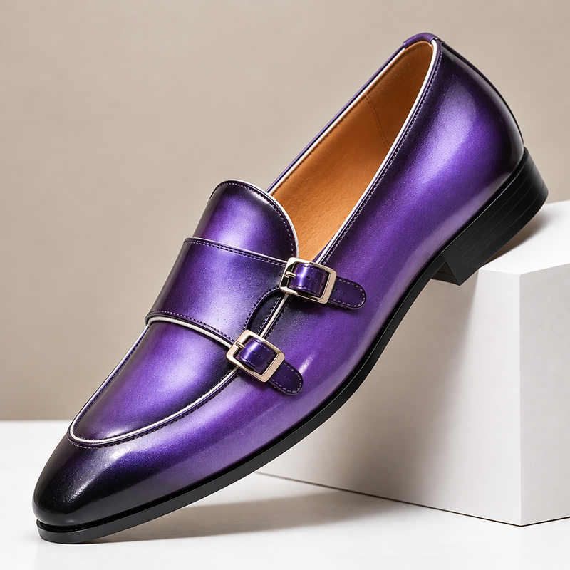 British Style Business Formal Leather Shoes