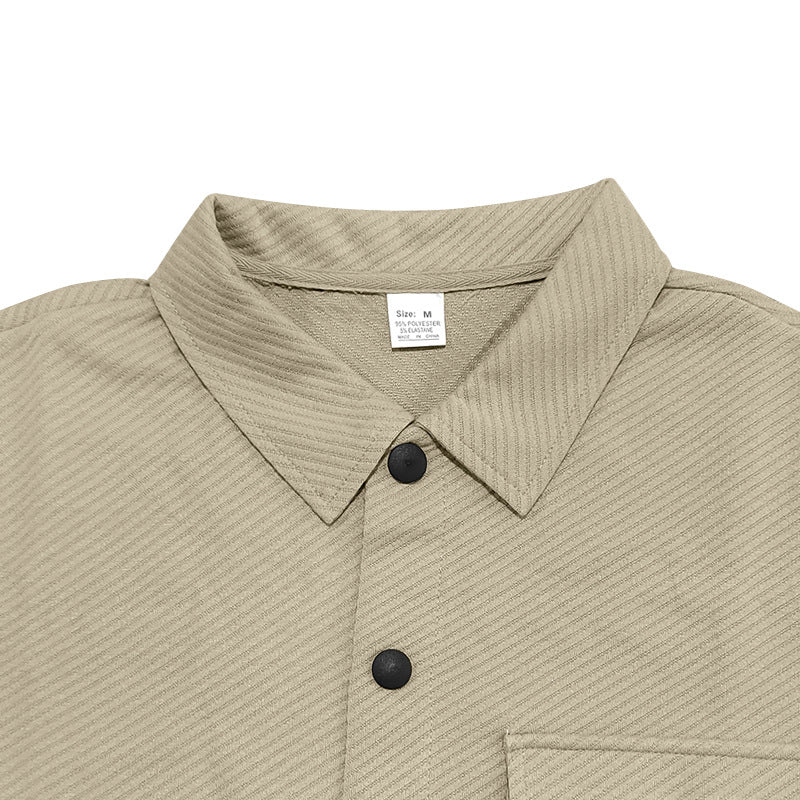 GUYSTEP™- Twill Jacquard Casual Set