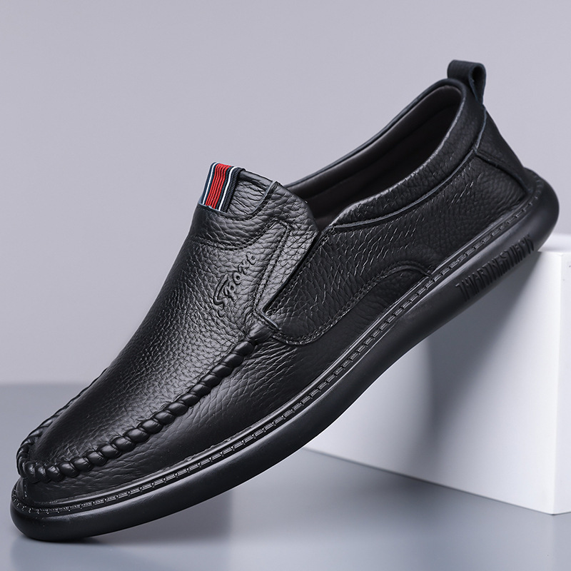 Men's Slip-On Loafers: Casual Versatile | Easy On/Off, Lightweight Cushioned | Daily Commute & Hangouts